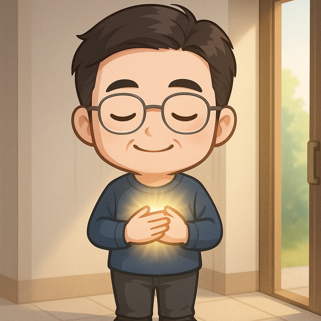 社交場合前的靈氣穩定自信練習