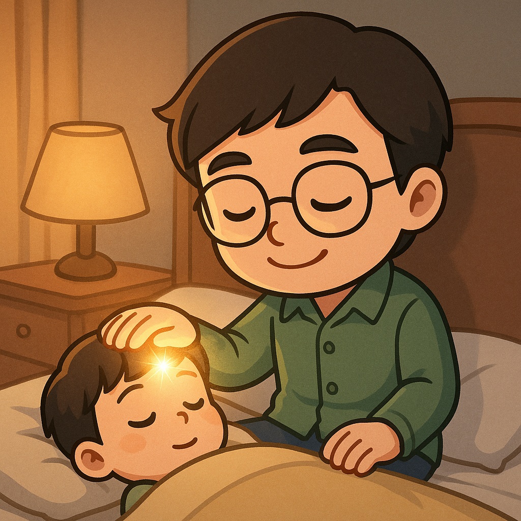 幫孩子睡前送靈氣助眠的育兒應用