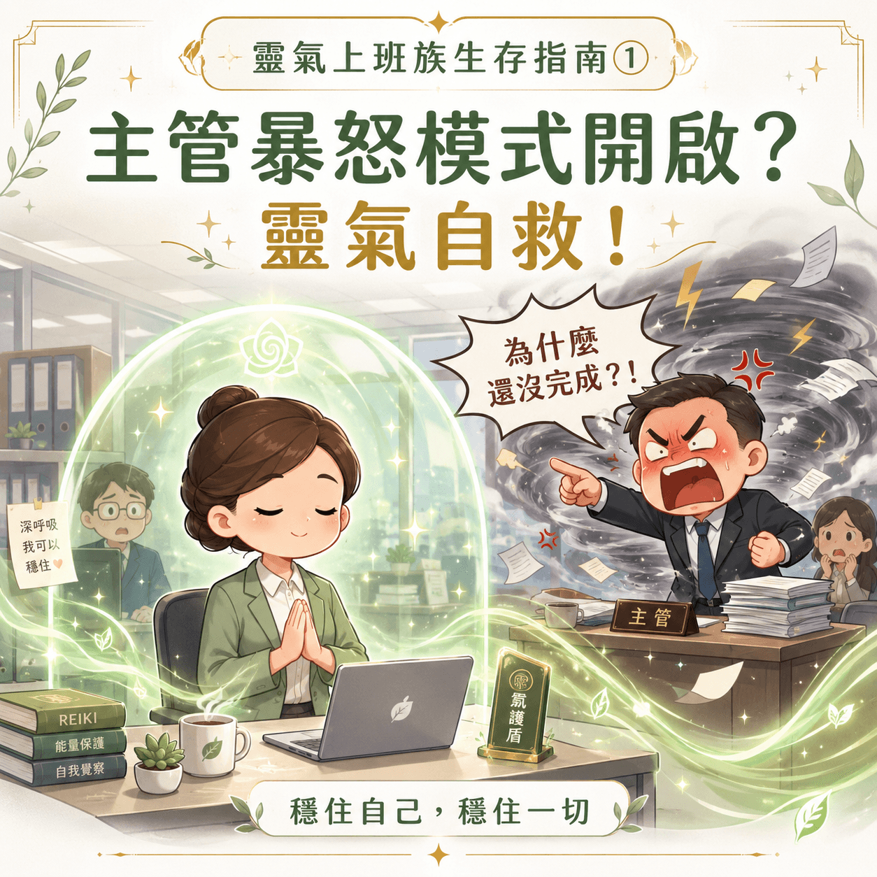 靈氣上班族生存指南 - 主管暴怒自救