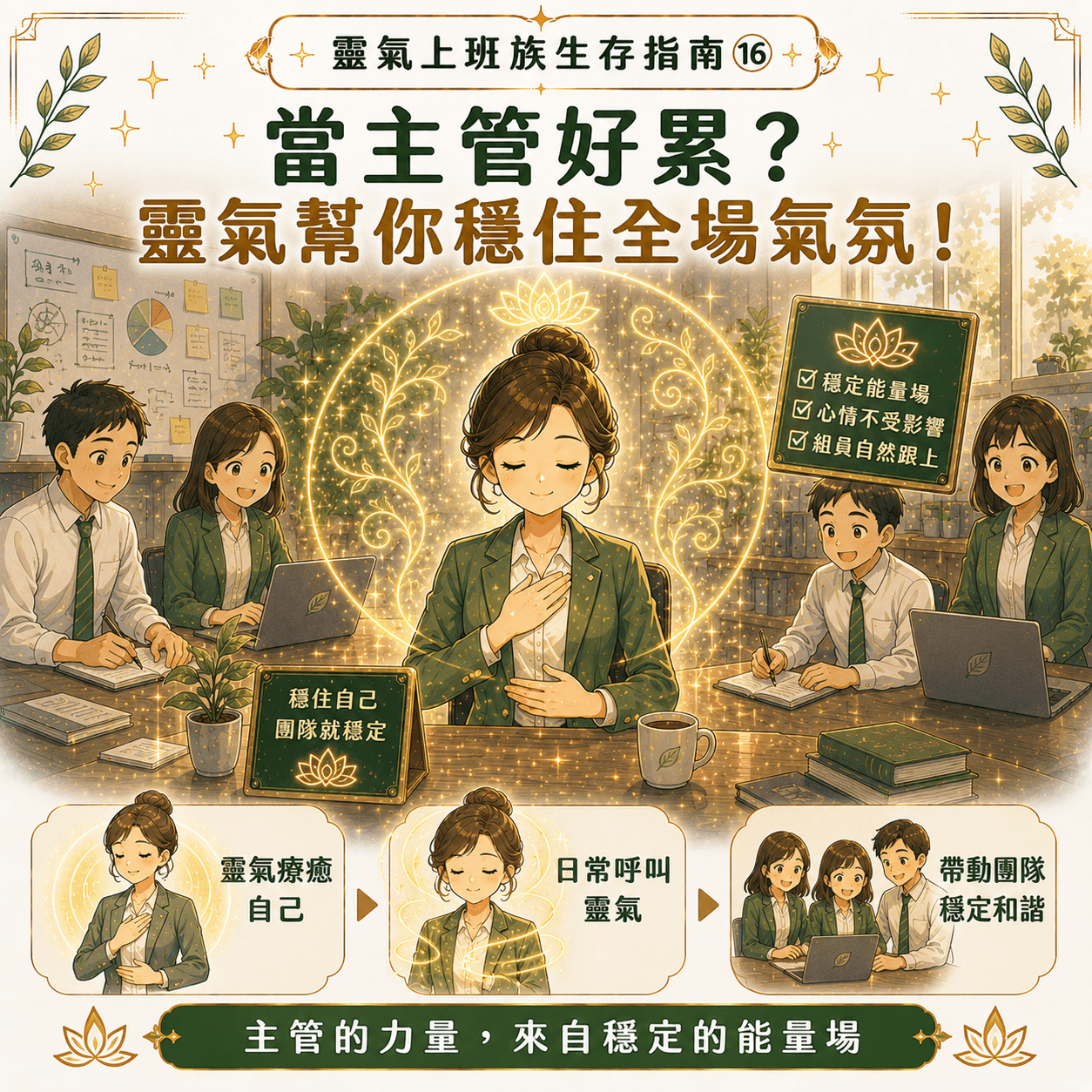 靈氣上班族生存指南 - 穩住主管能量場