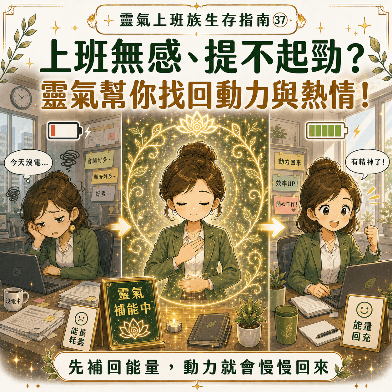 靈氣上班族生存指南 - 找回動力與熱情